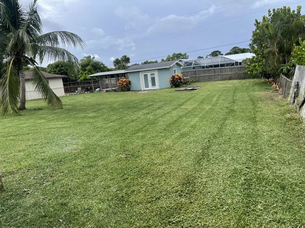 Trusted yard maintenance for residential properties in Port St. Lucie, FL by Bless Lawn Care