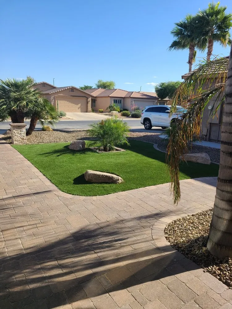 Professional landscape design in Chandler, AZ by Bless Tierra Landscaping