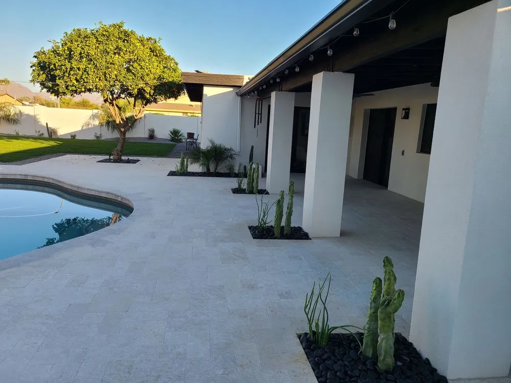 Expert lawn mowing service in Chandler, AZ by Bless Tierra Landscaping