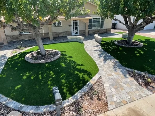 Professional landscaping services in Chandler, AZ by Bless Tierra Landscaping