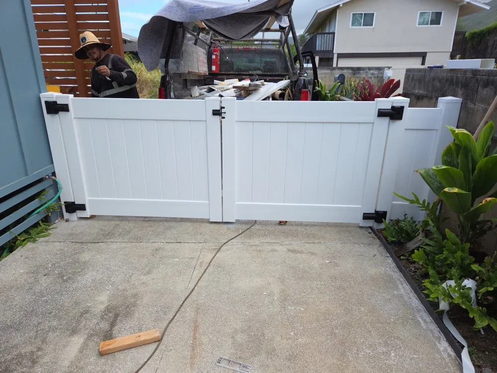 Professional lawn care service in Kapolei, HI by Blessed Construction