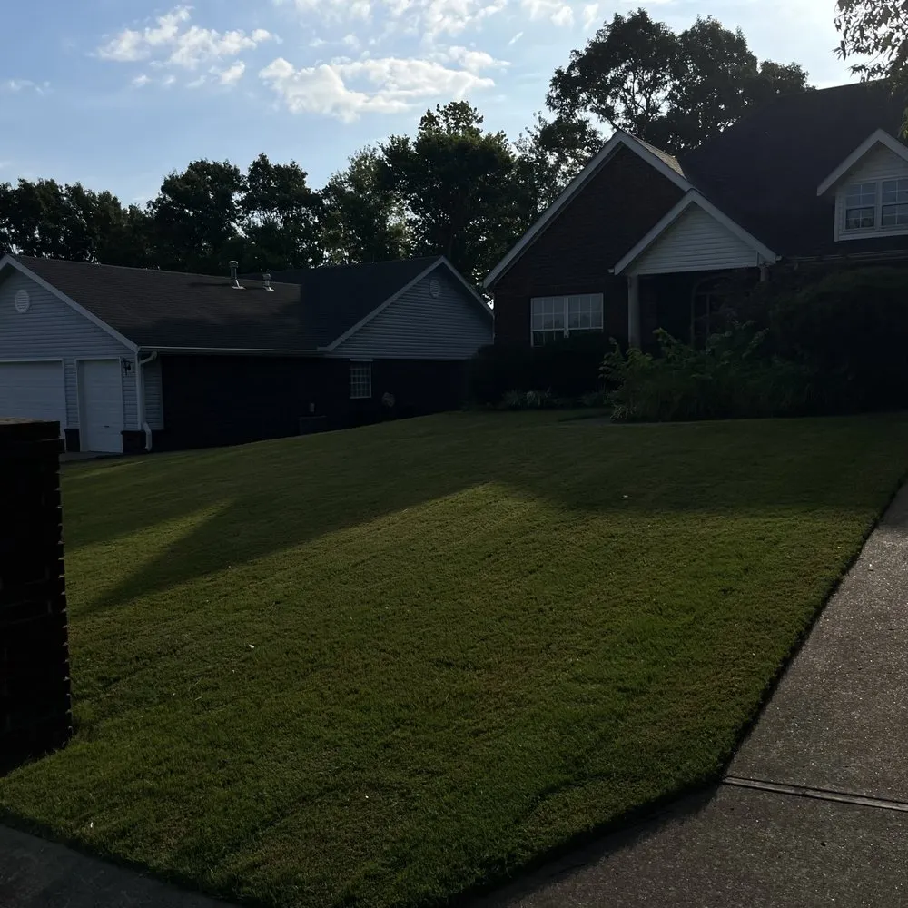 Professional landscape design in Fayetteville, AR - Blessed Family