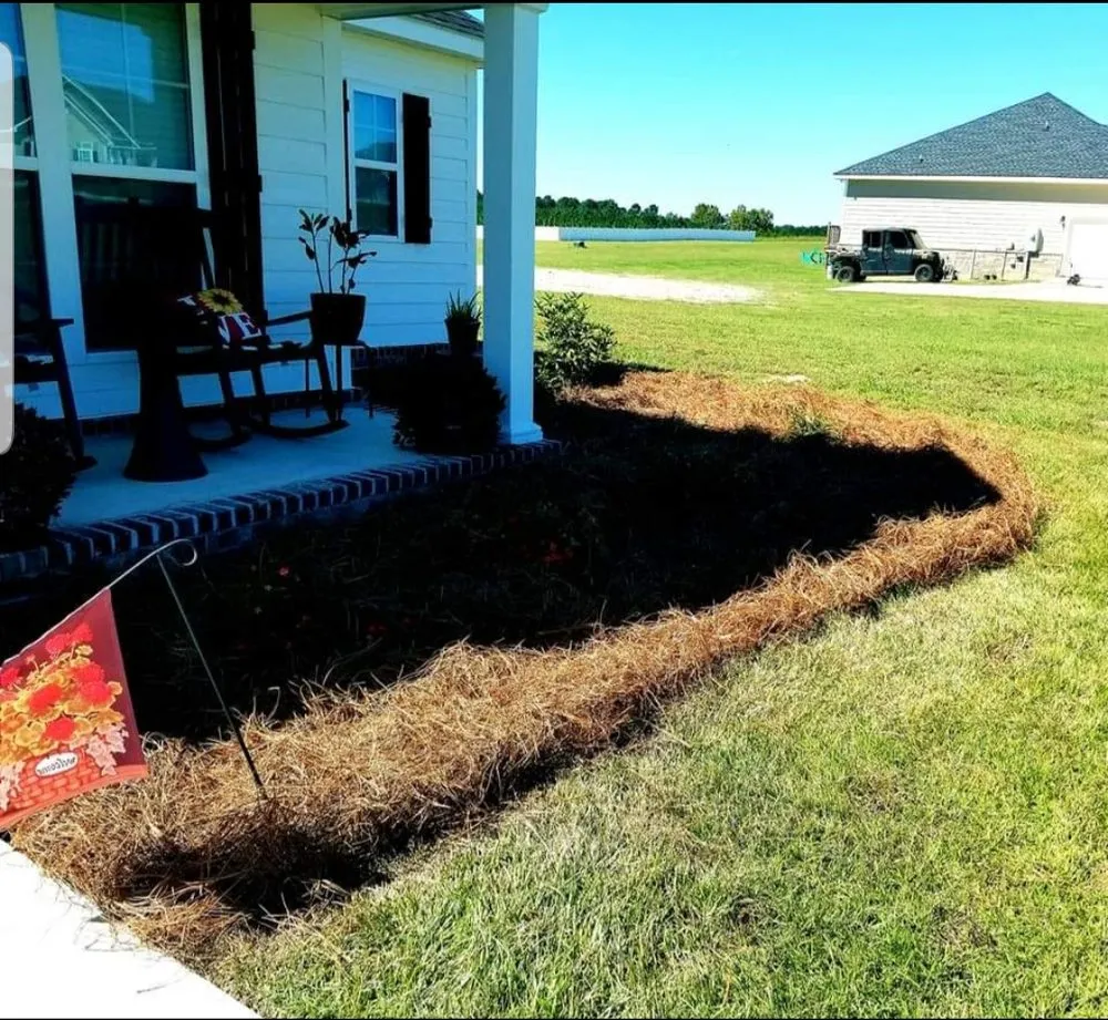 Affordable outdoor landscaping in Statesboro, GA by Blessed Hands Lawn Care