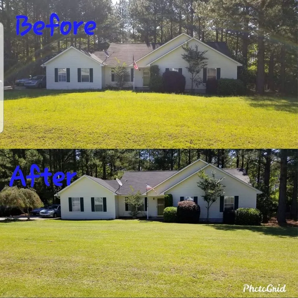 Top-rated yard cleanup service in Statesboro, GA by Blessed Hands Lawn Care
