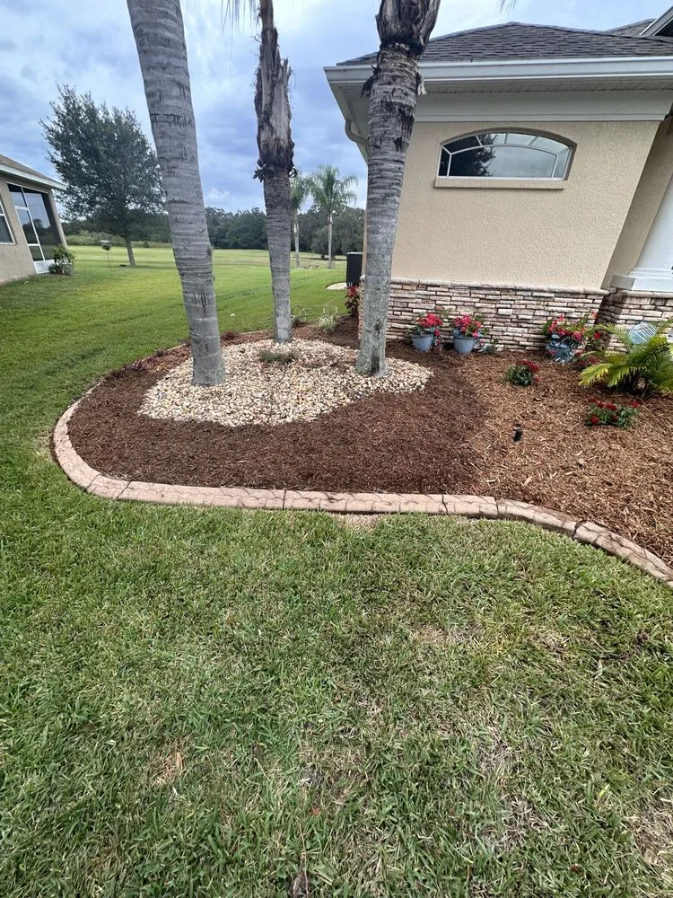 Trusted garden landscaping in Brooksville, FL by Blessed Hands Property Beautification