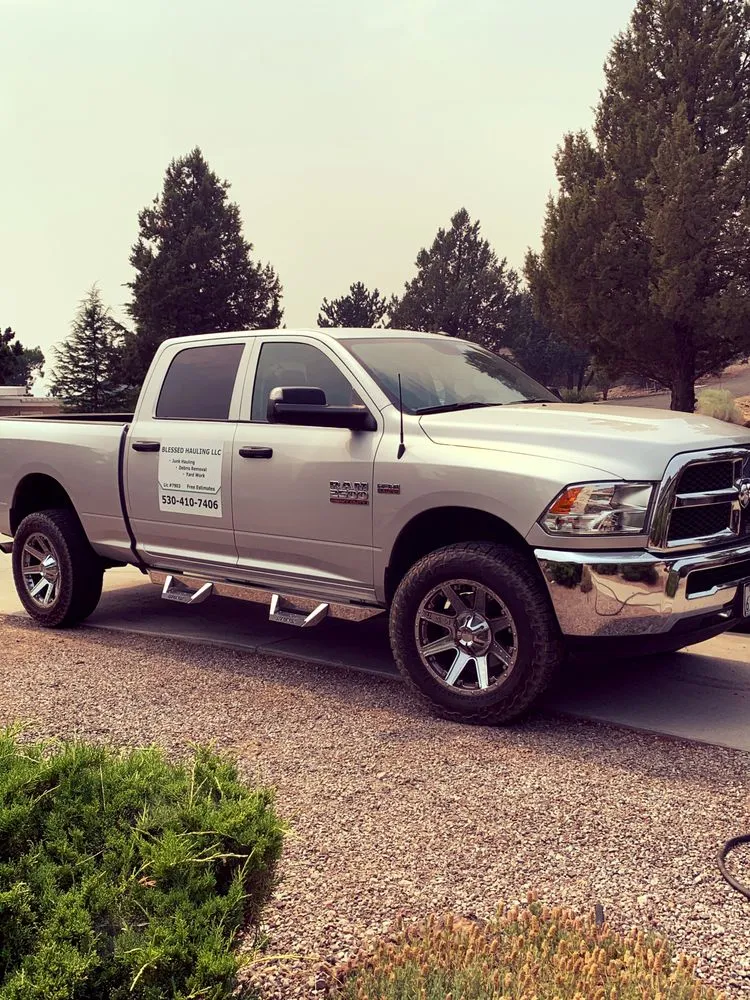 Local landscape installation for outdoor upgrades in Weed, CA by Blessed Hauling