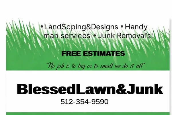 Blessed landscaping & construction design Logo