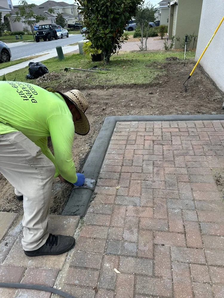 Professional lawn mowing service in Haines City, FL - Blessed Landscaping