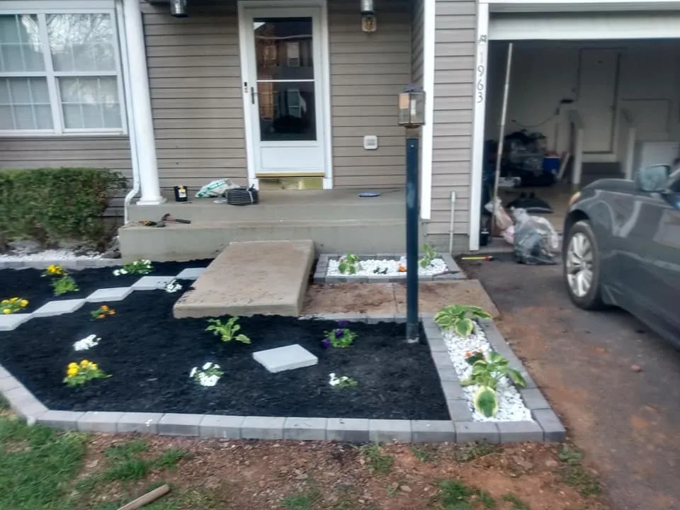 Custom residential landscaping with custom design across CULPEPER, VA - Blessed Work Services