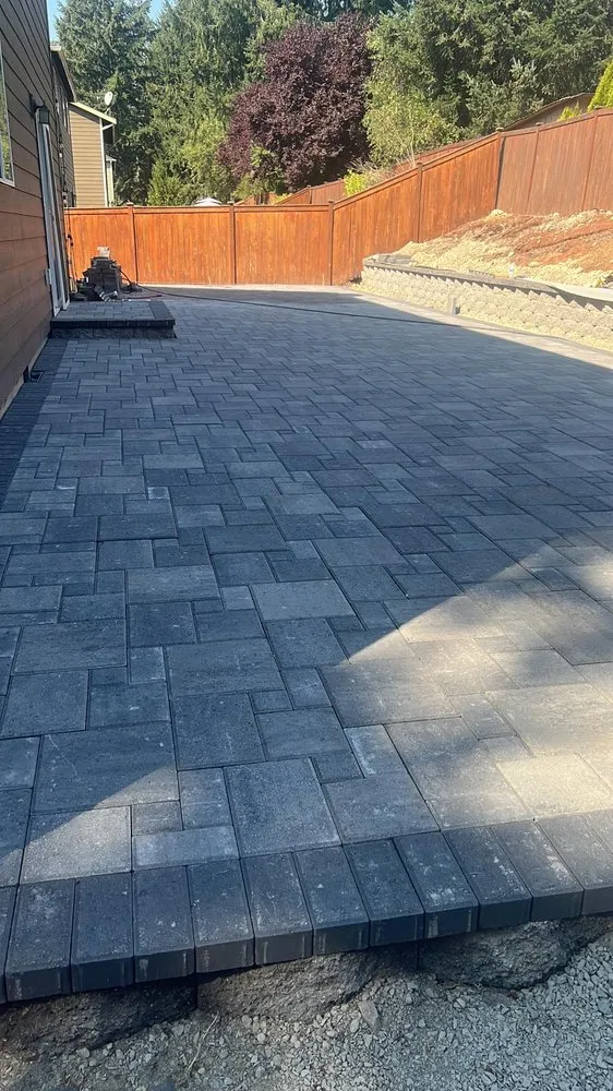 Custom residential landscaping with custom design in Centralia, WA by Blessing Day Landscaping