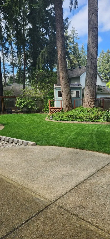Expert lawn mowing service in Centralia, WA by Blessing Day Landscaping