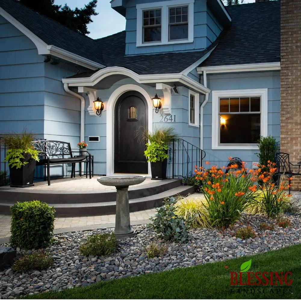 Local lawn mowing service experts serving Portland, OR - Blessing Landscapes