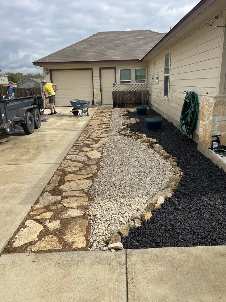 Local residential landscaping in New Braunfels, TX - Blessings Contracting & Lawn Services
