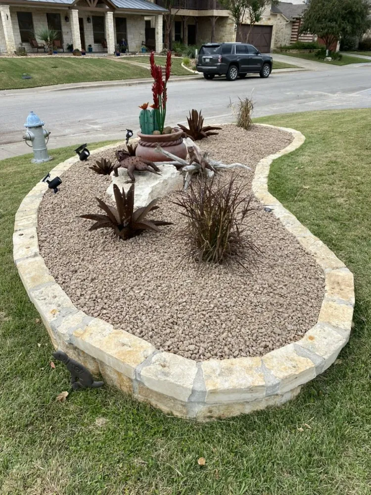 Affordable yard cleanup service in New Braunfels, TX by Blessings Contracting & Lawn Services