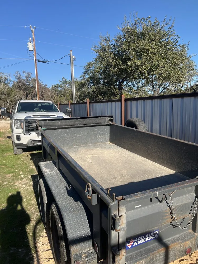 Custom residential landscaping with custom design in New Braunfels, TX by Blessings Contracting & Lawn Services