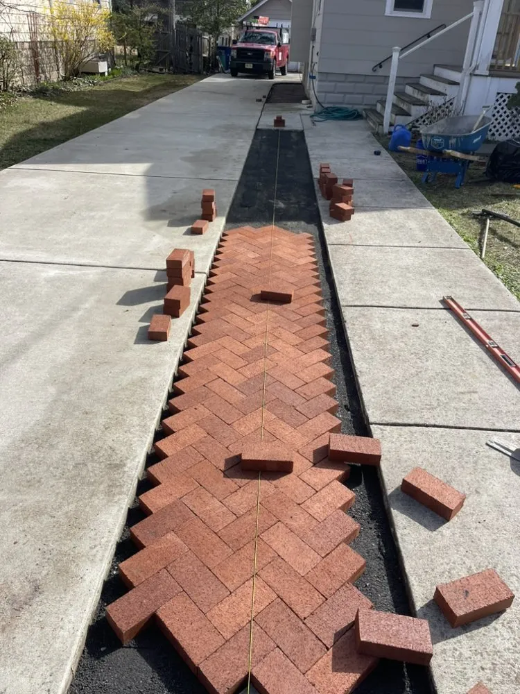 Custom residential landscaping for beautiful yards in Medford Lakes, NJ by Blessings In Action Hardscaping