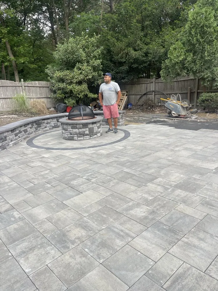 Affordable landscape design with custom design in Medford Lakes, NJ by Blessings In Action Hardscaping