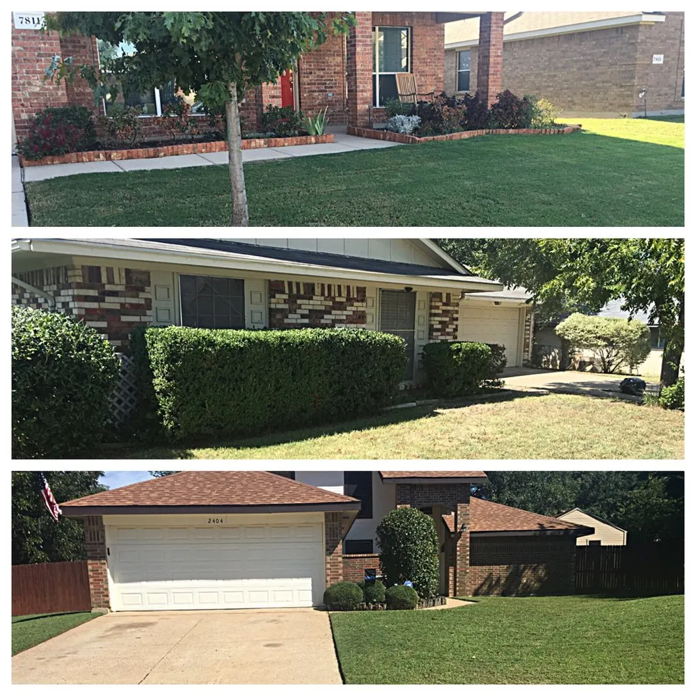 Affordable residential landscaping for residential properties in Arlington, TX by Blessit Lawn Service