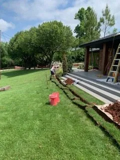 Custom landscape installation for year-round maintenance across Edmond, OK - Blevins Irrigation