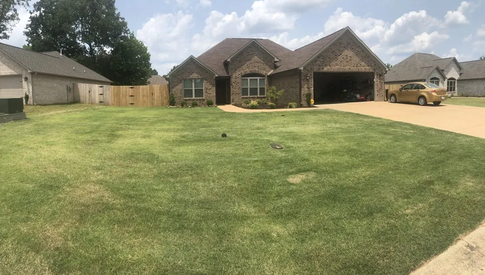 Professional landscape installation in Jackson, TN by Blevins Lawn and Landscaping