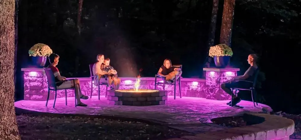 Expert landscaping services for outdoor upgrades in Plain City, OH by Blingle Premier Lighting of Columbus West