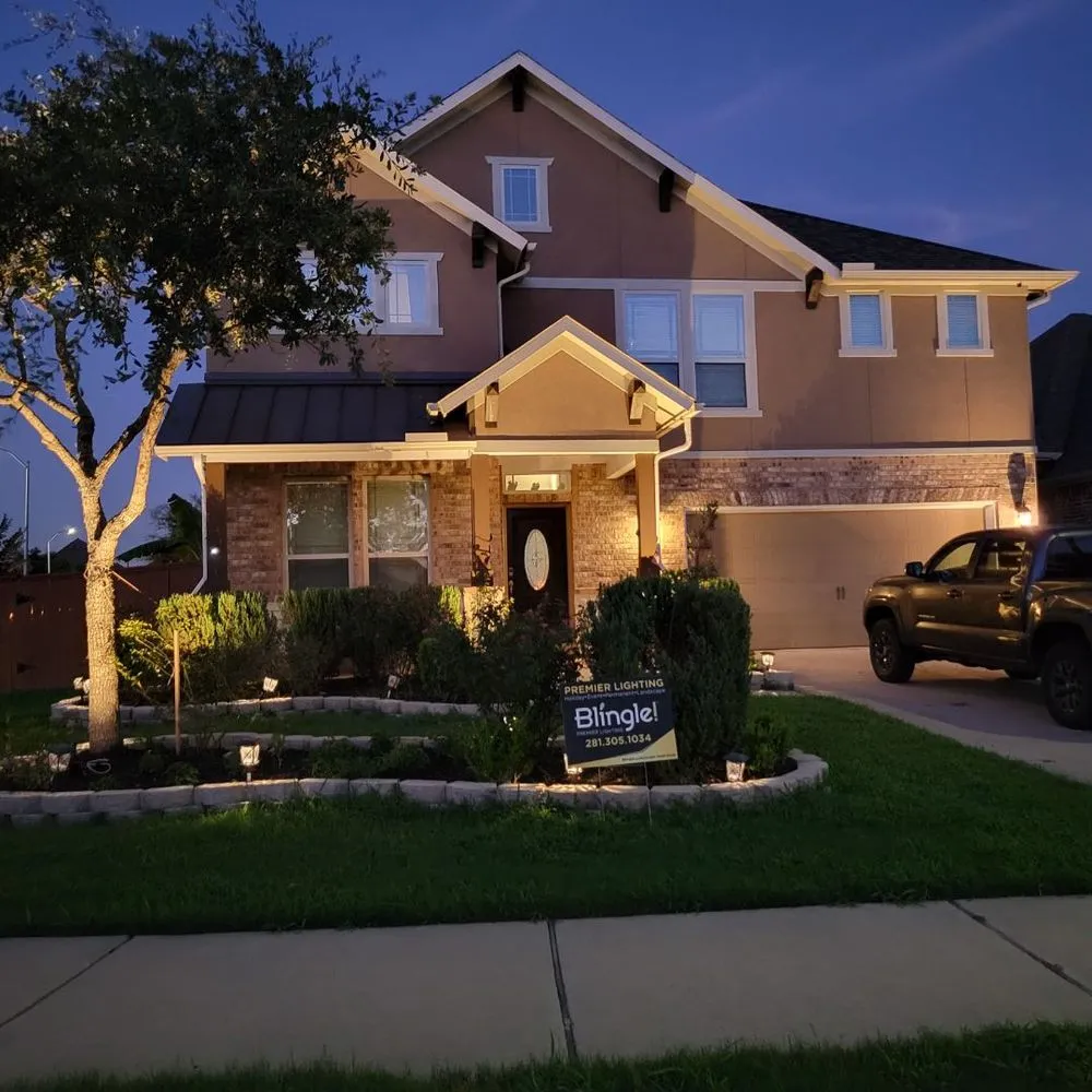 Top-rated yard cleanup service in Rosenberg, TX by Blingle Premier Lighting of Greater Sugar Land