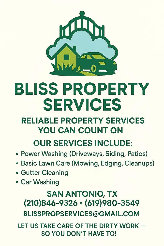 Top-rated yard cleanup service in San Antonio, TX - Bliss property services