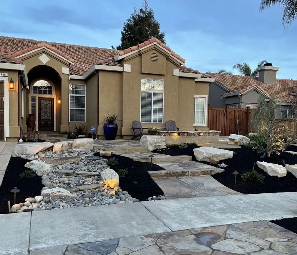 Top-rated outdoor landscaping for year-round maintenance across Corona, CA - Blissful Bloom Landscaping& irrigation services