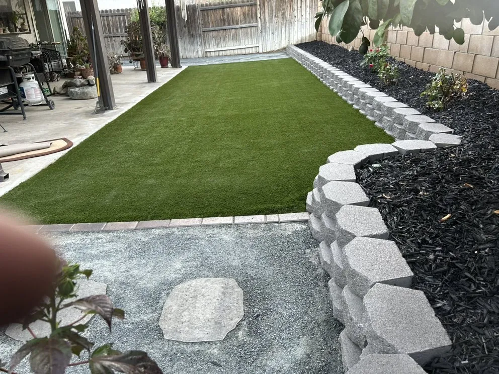 Custom landscape installation for year-round maintenance in Riverside, CA by Blissful Landscape