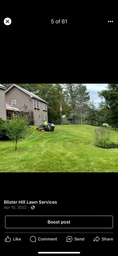 Local lawn mowing service in Lake George, NY - Blister Hill Lawn Services