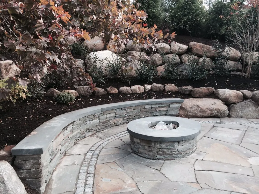 Local lawn care service for year-round maintenance in Summit, NJ by Blizard Landscaping