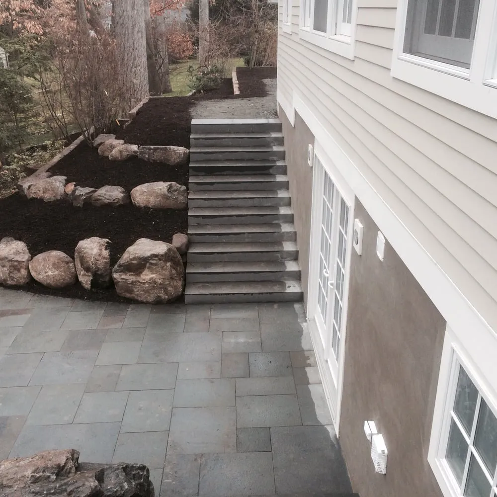 Custom landscape installation for homes across Summit, NJ - Blizard Landscaping