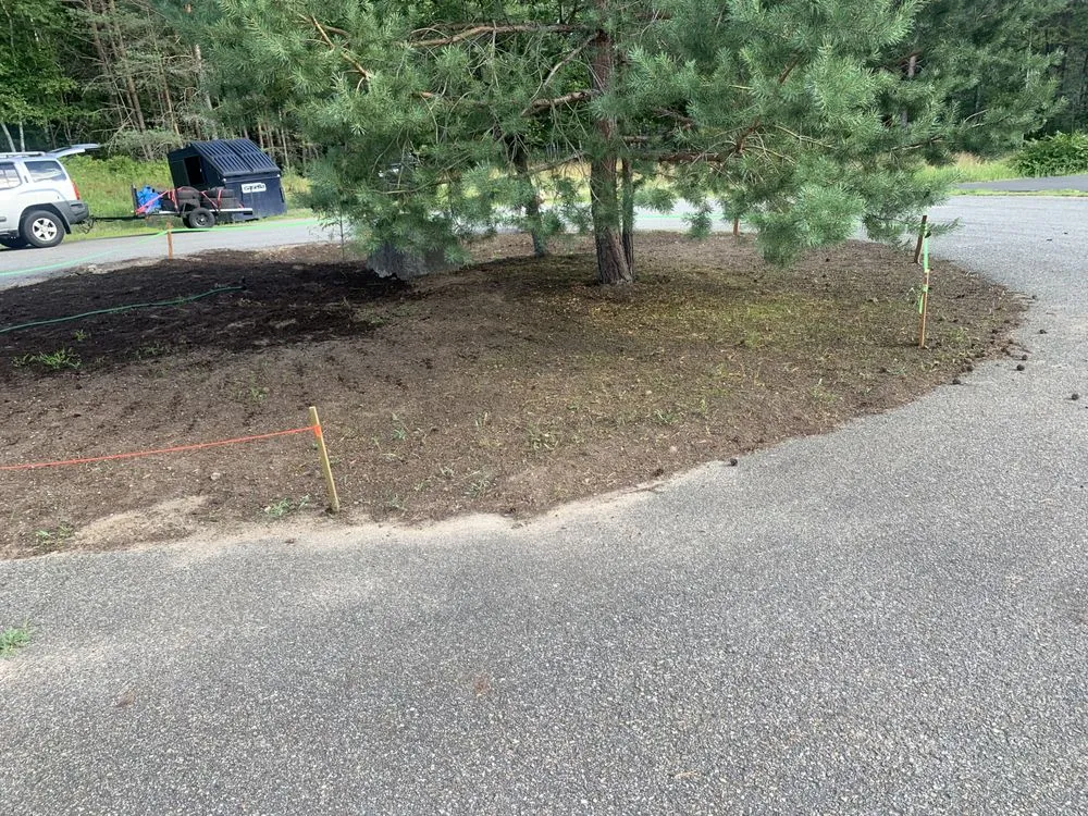 Custom yard maintenance in Bloomingdale, NY by BLKB landscaping and property maintenance