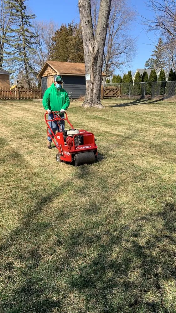 Custom landscape installation with custom design in Round Lake, IL by BLLCA Landscaping