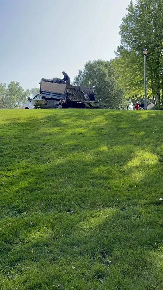 Local garden landscaping for year-round maintenance in Round Lake, IL by BLLCA Landscaping