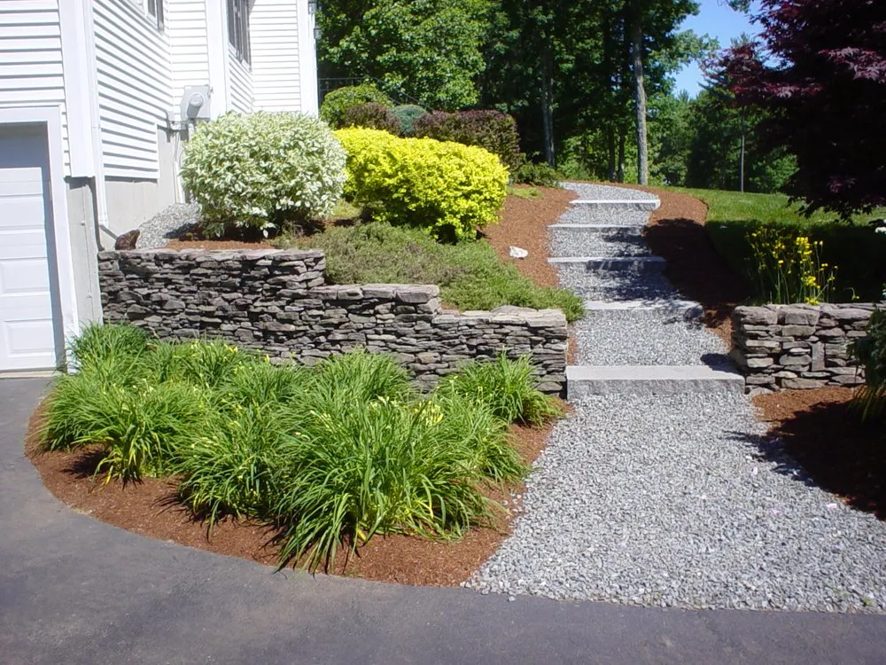 Reliable garden landscaping for homes across Groton, MA - Block and Blade Landscaping