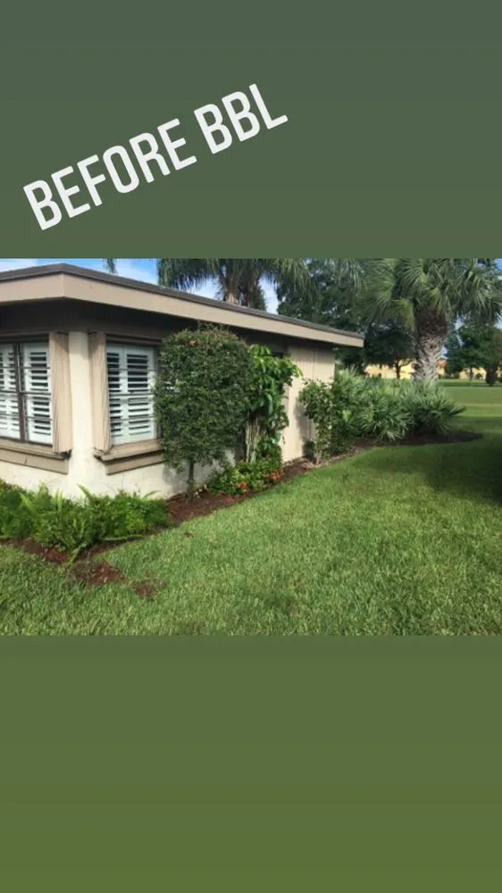 Expert garden landscaping for residential properties across West Palm Beach, FL - Block Barbers Lawn Service
