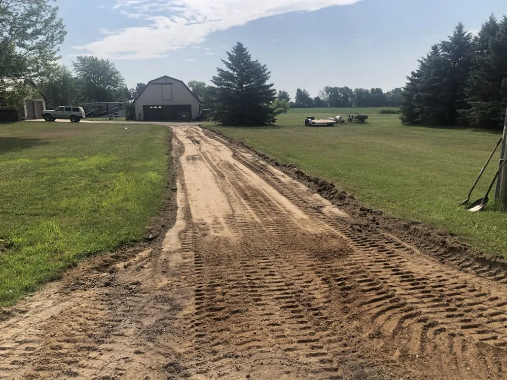 Trusted outdoor landscaping in Saranac, MI by Blockhead Excavation and Landscaping