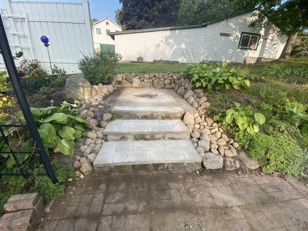 Expert garden landscaping for outdoor upgrades across Saranac, MI - Blockhead Excavation and Landscaping