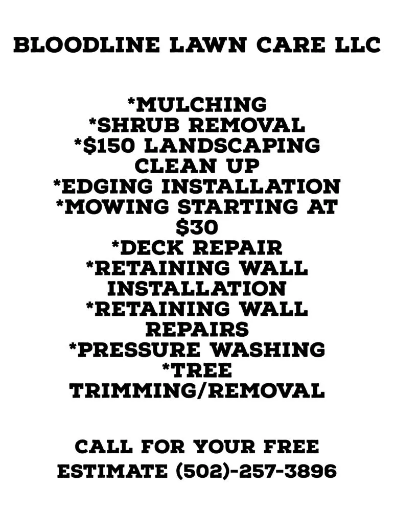 Top-rated landscape installation in Taylorsville, KY - Bloodline Lawn Care