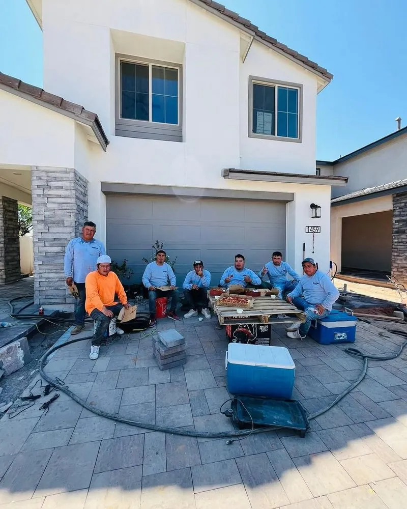 Custom landscape design for year-round maintenance in Gilbert, AZ by Bloom & Groom Landscaping