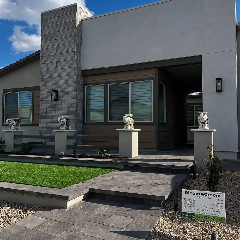 Affordable outdoor landscaping in Gilbert, AZ - Bloom & Groom Landscaping