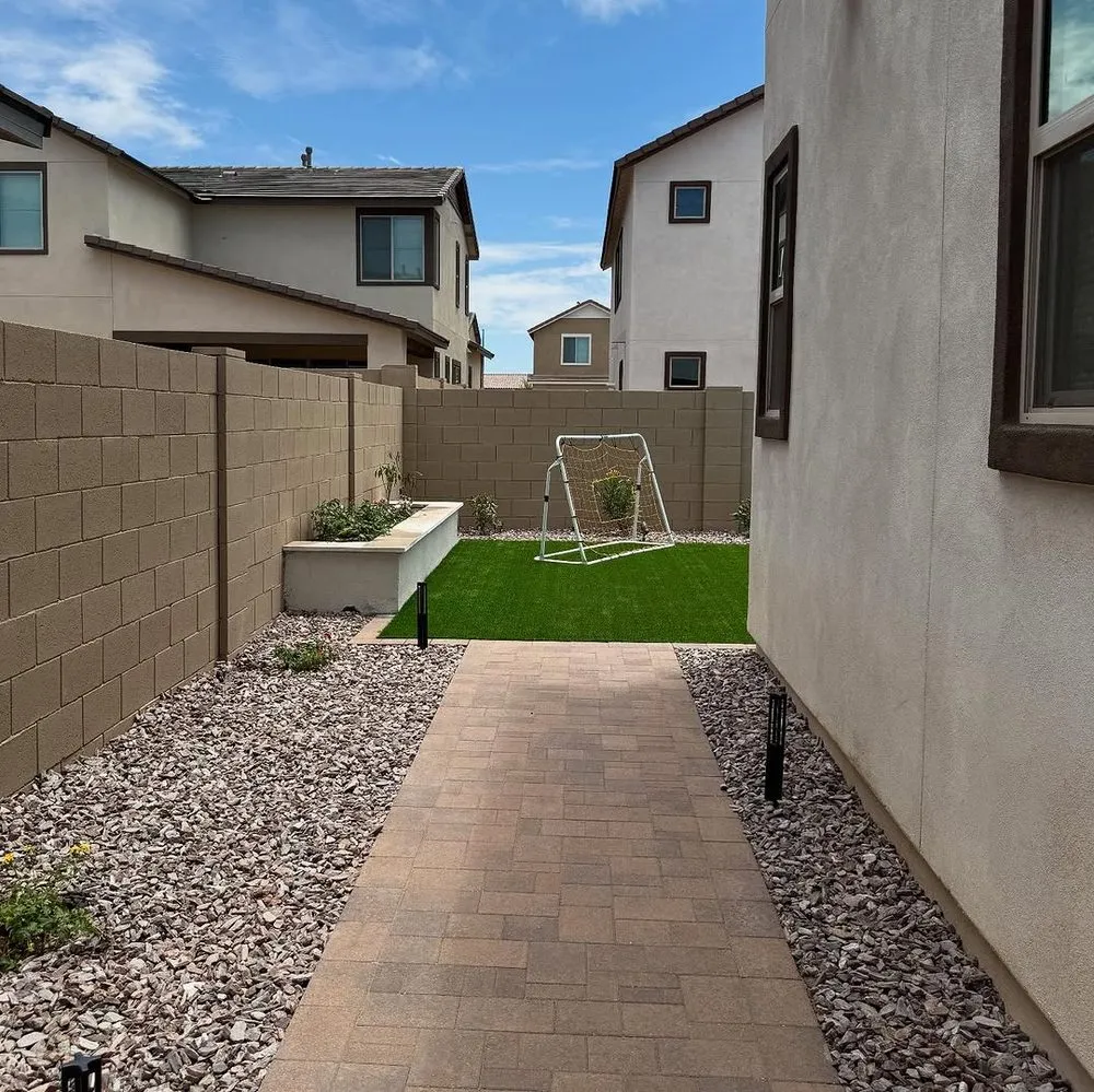 Local lawn mowing service in Gilbert, AZ by Bloom & Groom Landscaping