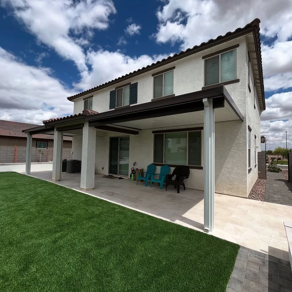 Custom yard maintenance for year-round maintenance in Gilbert, AZ by Bloom & Groom Landscaping