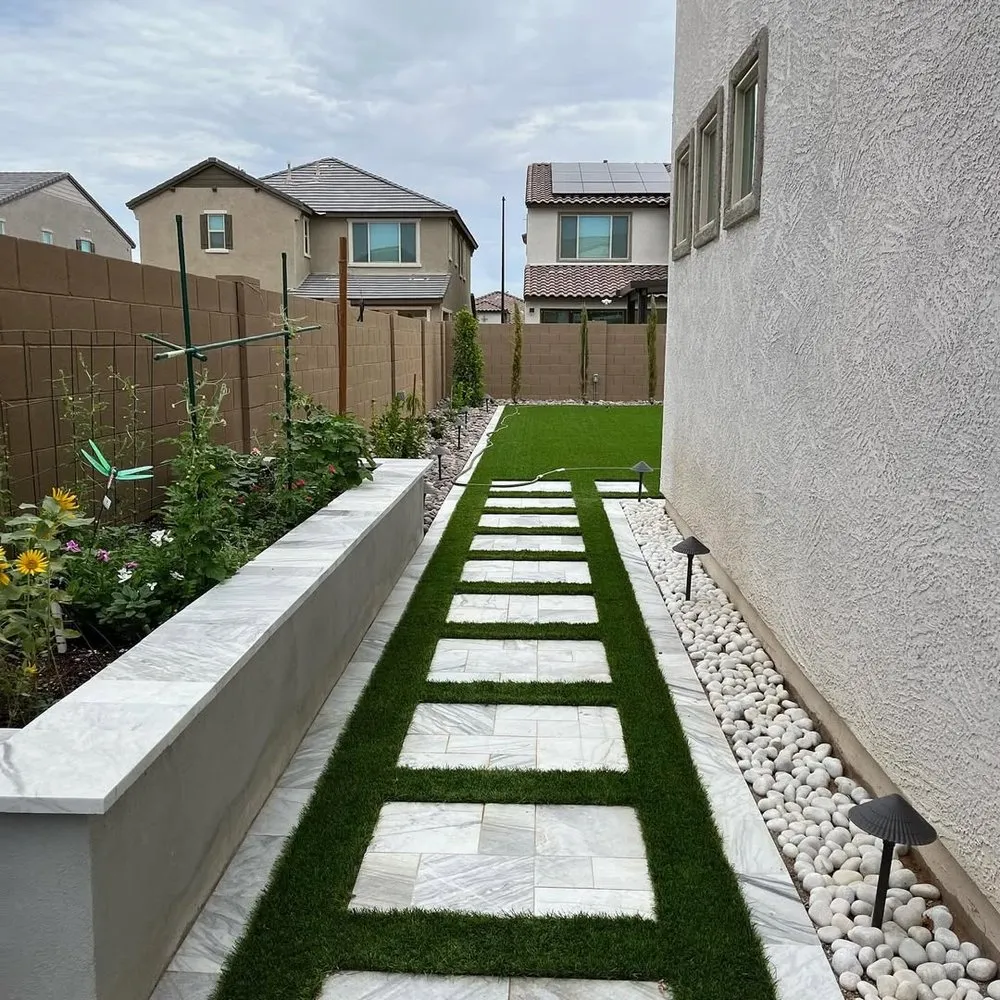 Reliable lawn care service for outdoor upgrades across Gilbert, AZ - Bloom & Groom Landscaping