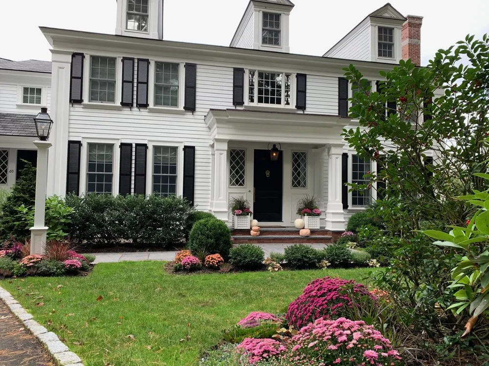 Custom landscaping services in Wellesley, MA by Bloom & Twig Designs