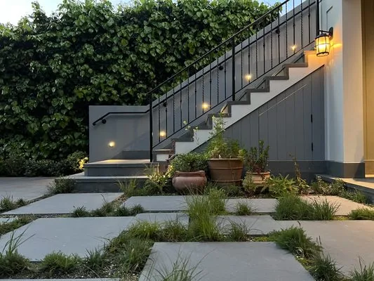 Bloom and Lawn Landscape Logo