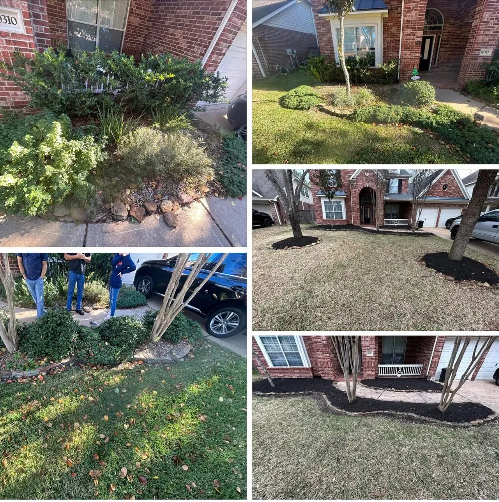 Custom residential landscaping near you in Tomball, TX by Bloom N Mulch