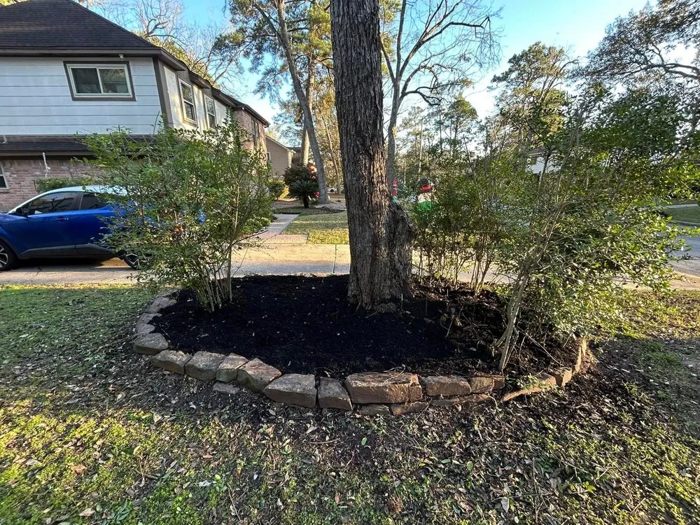 Top-rated landscape installation near you in Tomball, TX by Bloom N Mulch