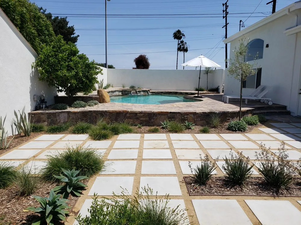 Expert lawn care service with custom design in Santa Monica, CA by Bloom Works Landscape